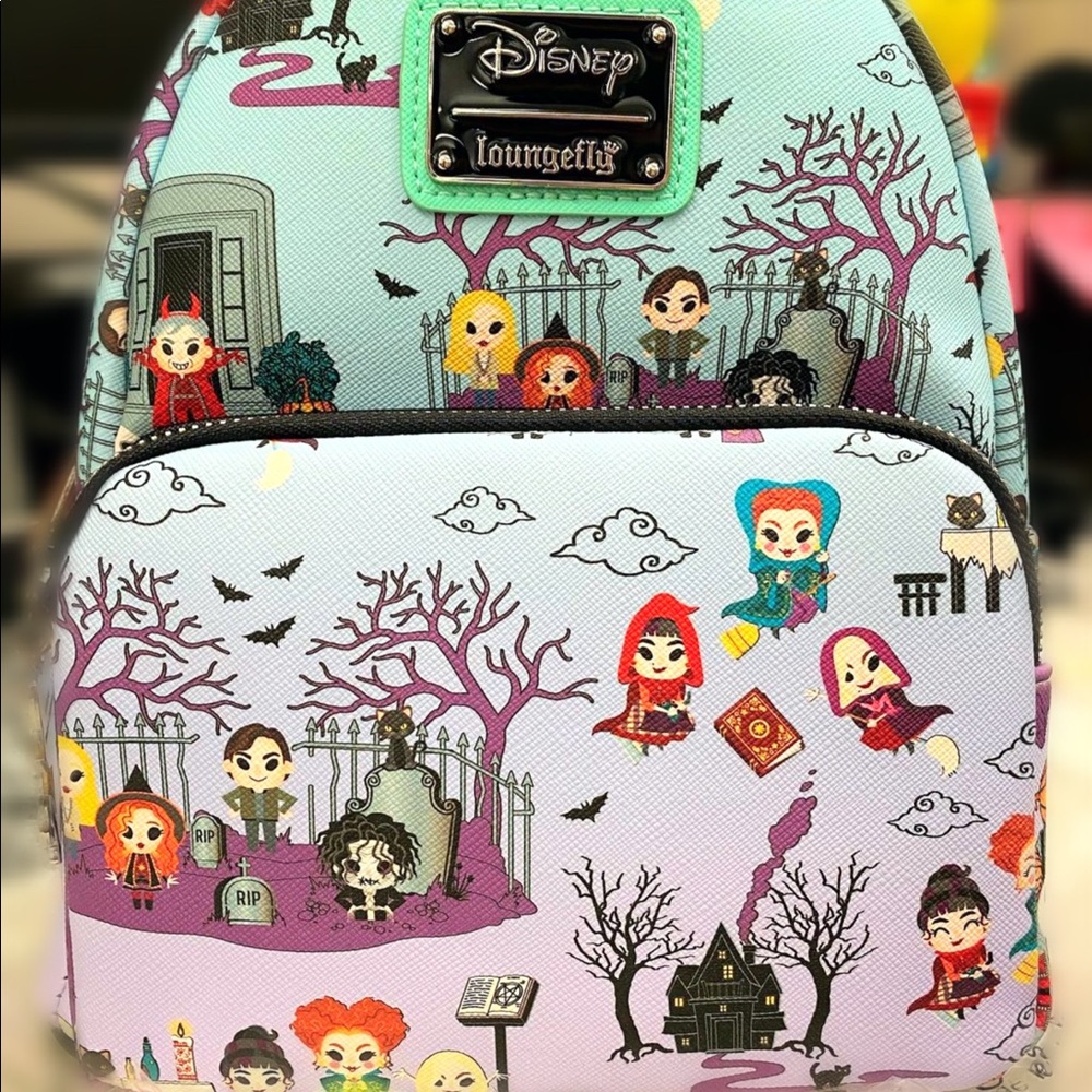 Hocus Pocus AOP Loungefly mini backpack